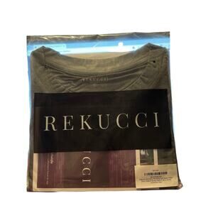 Rekucci Women's Grey Shirt SIZE SMALL